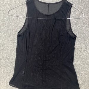 New Uniqlo x Mame Yurogoichi sheer strech mech tank